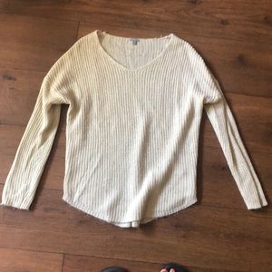 Light cream sweater